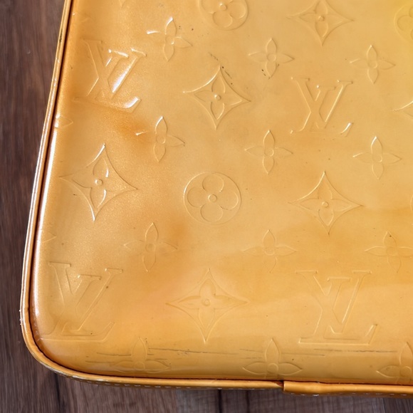 Authentic Louis Vuitton Bernie’s Columbus shoulder tote bag yellow - Picture 10 of 17